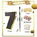 PCFING 20 Inch Number 7 Piata Gold Black with 30 Inch Piata Stick Blindfold Confetti for Man Women Boys Girls Birthday Party Decorations Anniversary Celebration Fiesta - Image 4