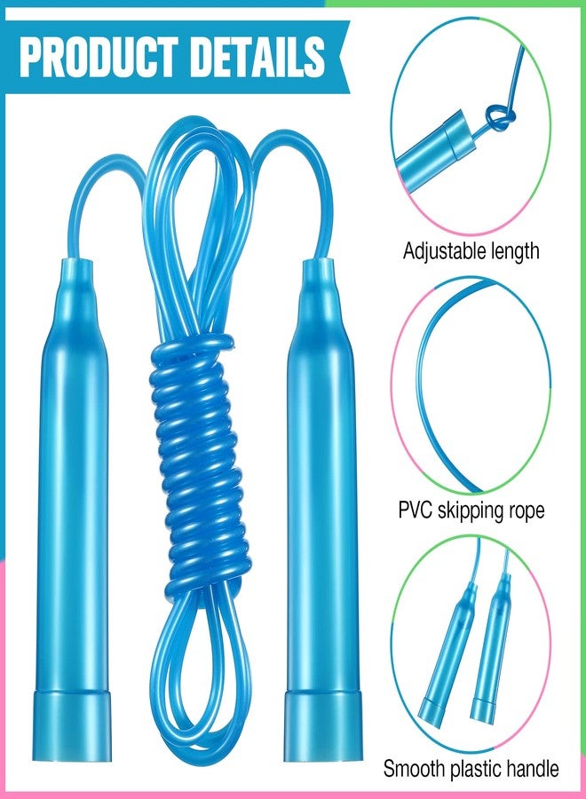 Yunsailing 30 Pcs Jump Ropes for Kids Bulk Colorful Plastic Jump Ropes 7.5 ft Adjustable Skipping Rope for Boys Girls, Outdoor Fun Activity Birthday Party Favor - Image 2