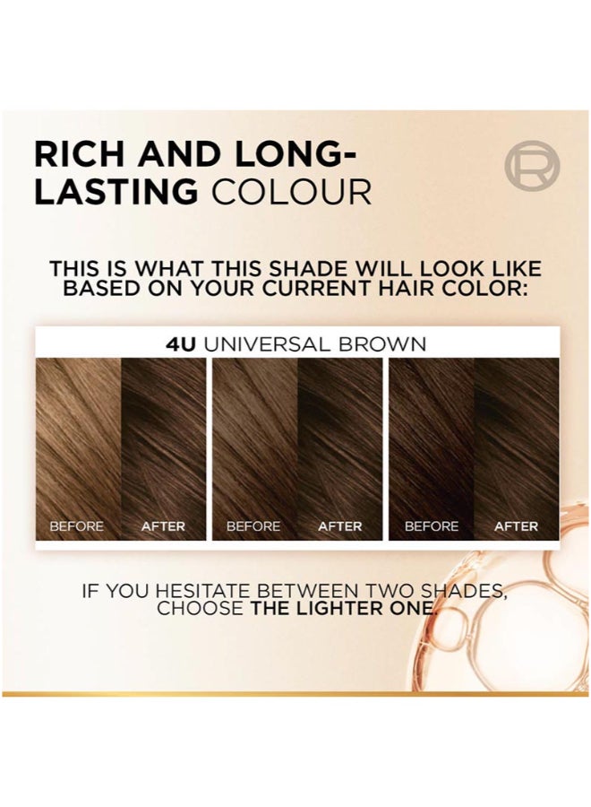 L'Oreal Paris Excellence Crème Universal Nudes Hair Color 7U Blonde - Image 5