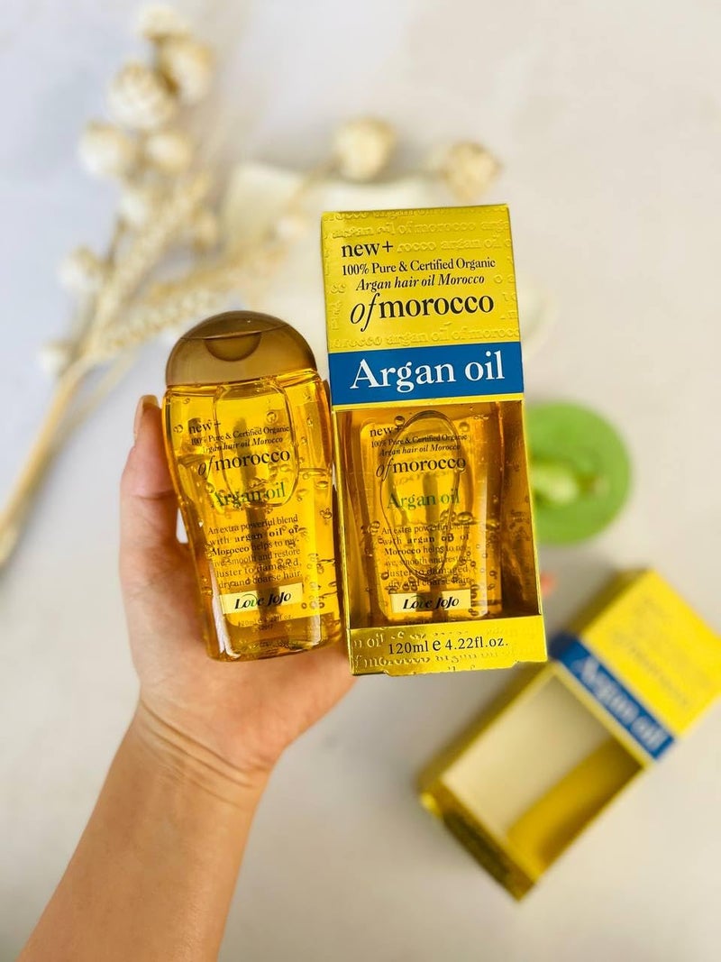 VANVASS Renewing Argan Oil of Morocco Penetrating Hair Oil Treatment Moisturizing Strengthening Silky Hair Oil for All Hair Types Paraben Sulfated Free Surfactants120 ml - Image 3