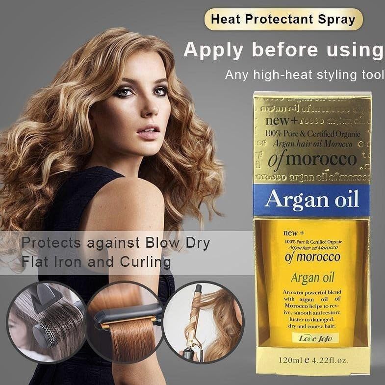 VANVASS Renewing Argan Oil of Morocco Penetrating Hair Oil Treatment Moisturizing Strengthening Silky Hair Oil for All Hair Types Paraben Sulfated Free Surfactants120 ml - Image 5