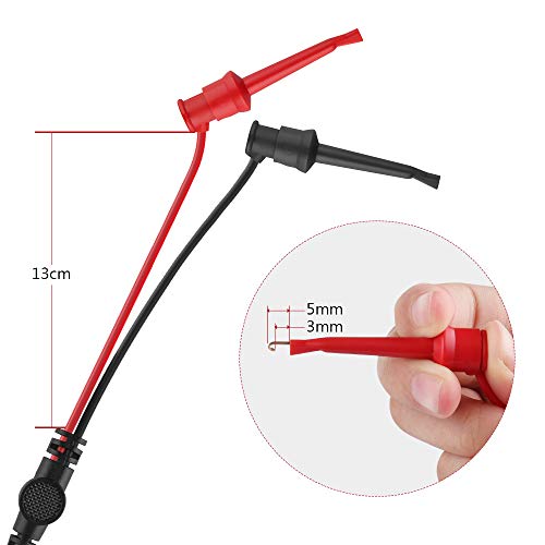 Micsoa Oscilloscope Probes - BNC to Alligator Clips, Mini Test Clips & BNC Cables (3 Pack) - Image 5