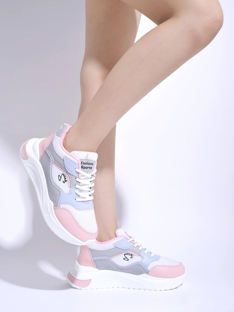 Shoetopia أحذية سنيكرز شبكية للنساء من شوتوبيا - Image 3