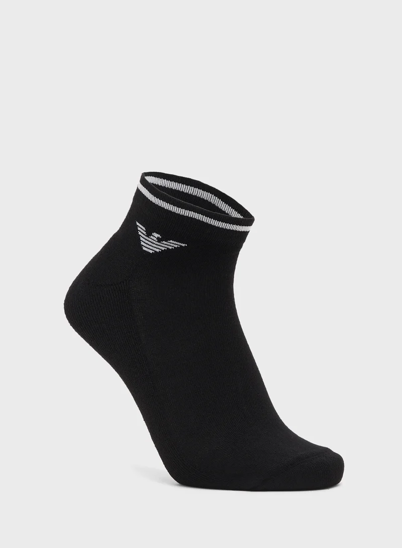 امبوريو ارماني 2 Pack Sneaker Socks
