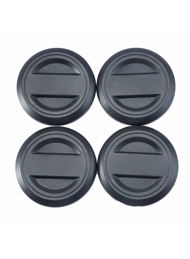 CPOWACE Black Wheel Hub Cap Center Cap Compatible for Polaris RZR 1000 / RZR Turbo(4PCS) - Image 1