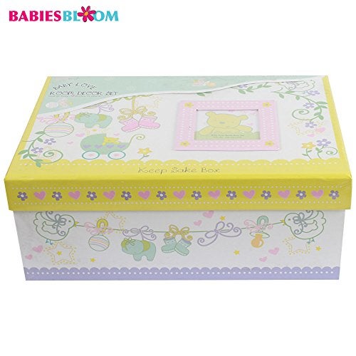 Babies Bloom Baby Room Decor Keepsake Gift Set |Baby Shower Gift | Baby Keepsake Gift Set - Image 4
