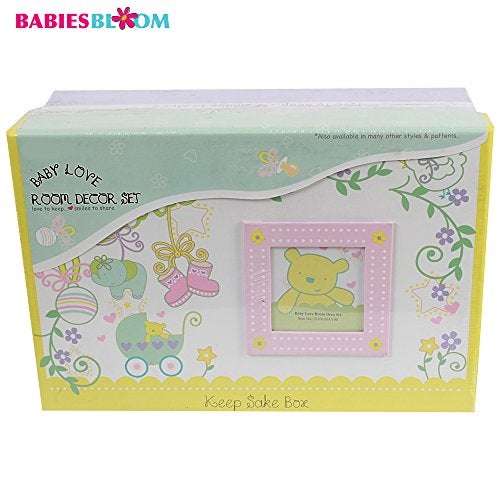 Babies Bloom Baby Room Decor Keepsake Gift Set |Baby Shower Gift | Baby Keepsake Gift Set - Image 5