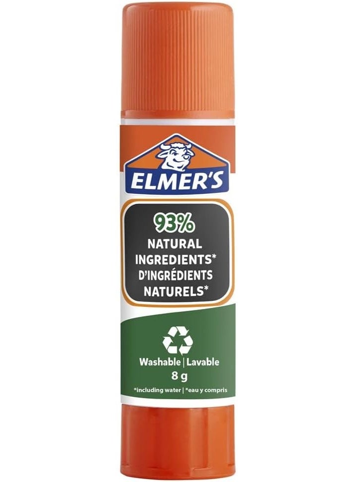 إلمرز Elmer's Washable School Glue Stick, 8g (Box of 24) - Eco-Friendly, Kid-Safe Craft Adhesive for Home & Classroom - Image 4