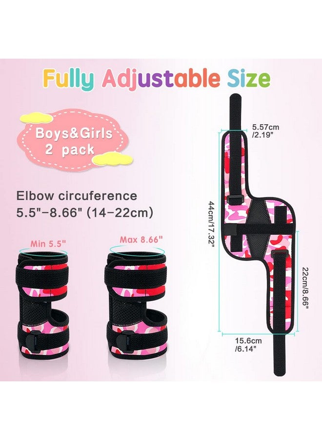Zelen Thumb Sucking Guard Finger Sucking Stop Prevention for Kids Thumb Sucker Stopper Finger Biter Sucking Thumb Deterrent Anti Nose Picking Biting Nails Prevention Kids Elbow Immobilizer - Image 3