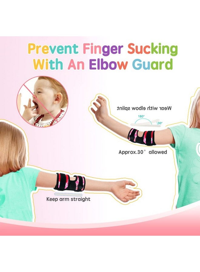 Zelen Thumb Sucking Guard Finger Sucking Stop Prevention for Kids Thumb Sucker Stopper Finger Biter Sucking Thumb Deterrent Anti Nose Picking Biting Nails Prevention Kids Elbow Immobilizer - Image 4