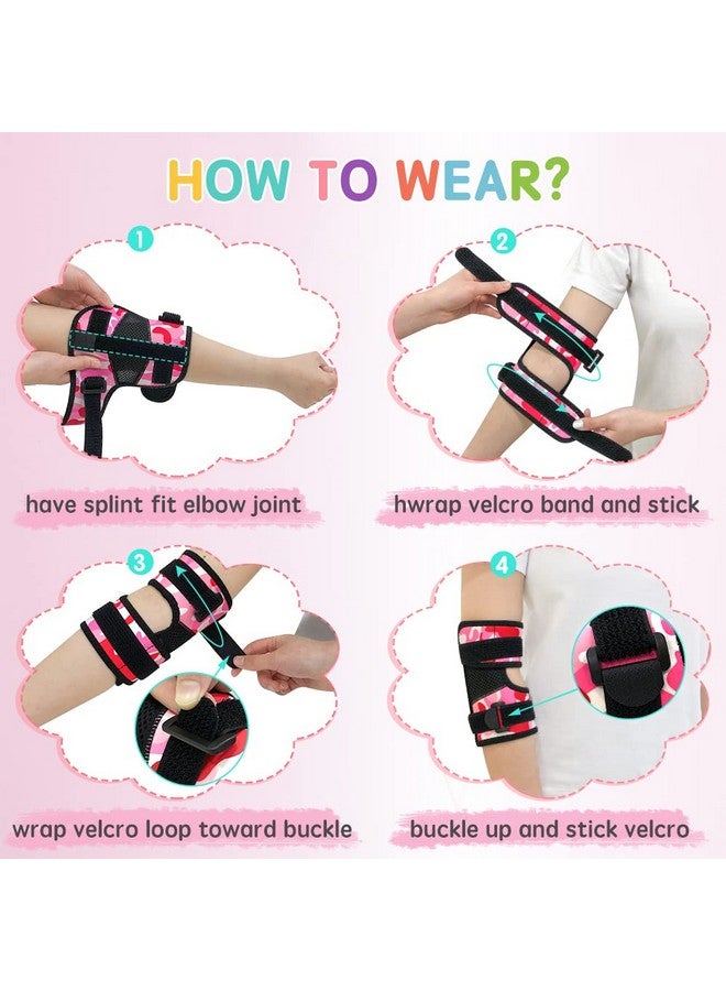 Zelen Thumb Sucking Guard Finger Sucking Stop Prevention for Kids Thumb Sucker Stopper Finger Biter Sucking Thumb Deterrent Anti Nose Picking Biting Nails Prevention Kids Elbow Immobilizer - Image 5