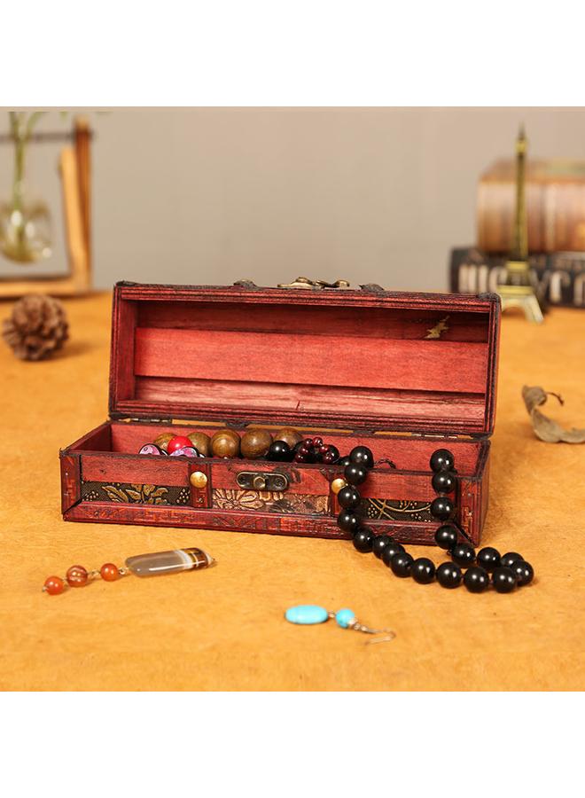 Bluejw New Classical Hairpin Box Wooden Hairpin Box Storage Storage Box Creative Gift Craft Props Decoration - Image 4