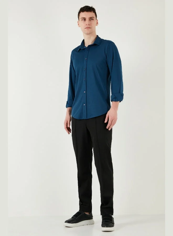 Buratti  Buratti Cotton Regular Fit Plain Collar Shirt Men's SHIRT CF25S119628 for Men | Best Price UAE