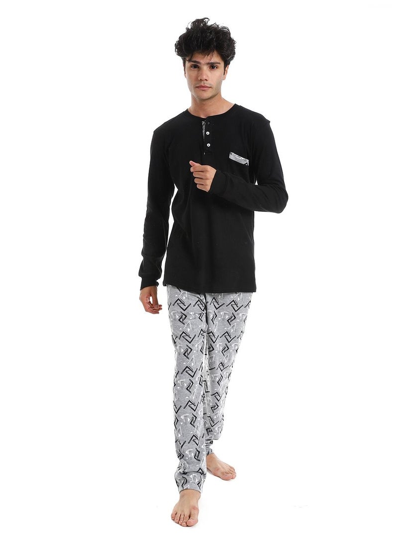 Caesar Men's Pajama Set T-shirt  And Pant  - Image 1