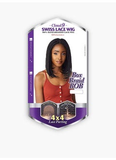 Sensationnel Lace Front Wig Cloud 9 4X4 Braided Lace Wig Box Braid Bob  - Image 4