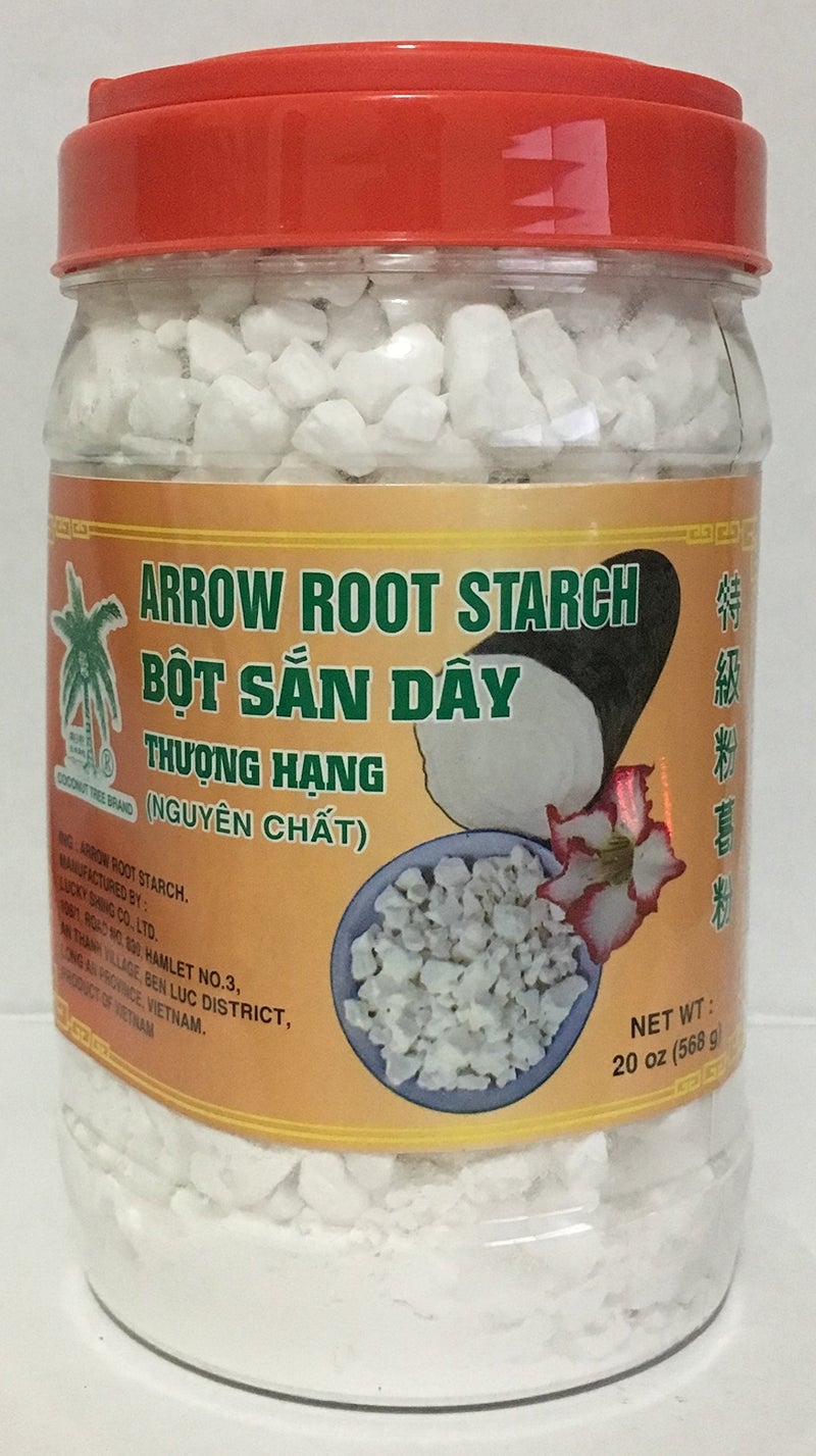 Coconut Tree 20oz Arrow Root Starch (Bot San Day) by Coconut Tree Brand, Pack of 1 - Image 1