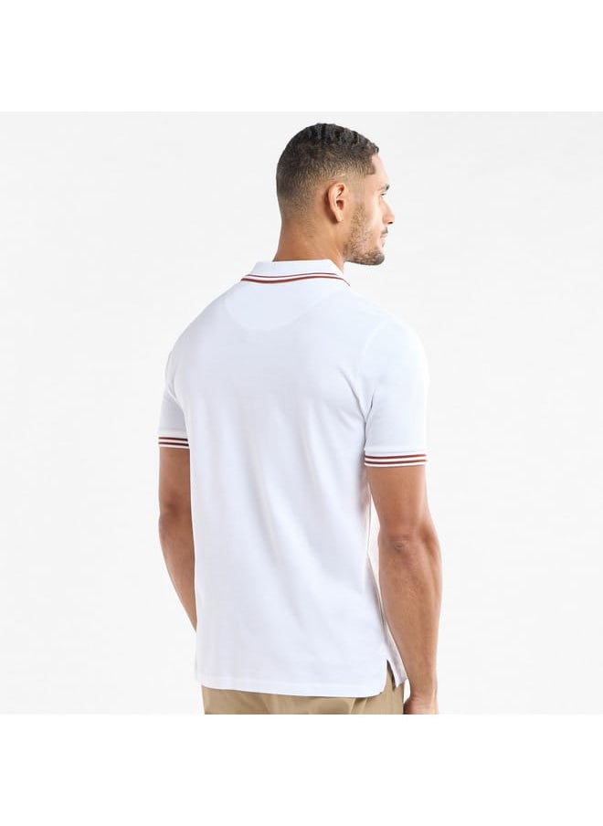 FAV Solid Polo T-shirt with Short Sleeves  - Image 3