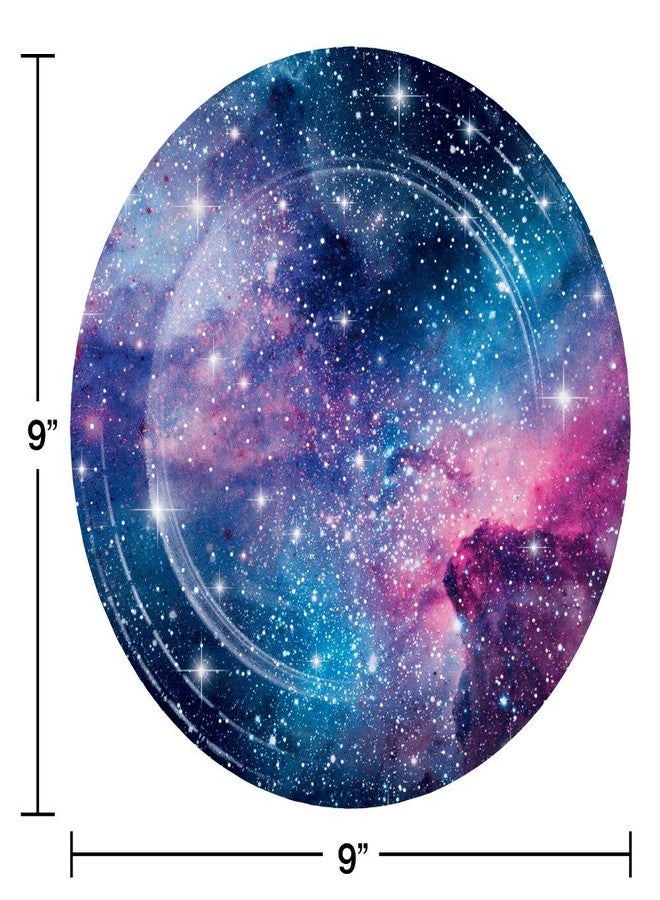 Creative Converting Galaxy Party Dinner Plates, 24 ct - Image 2