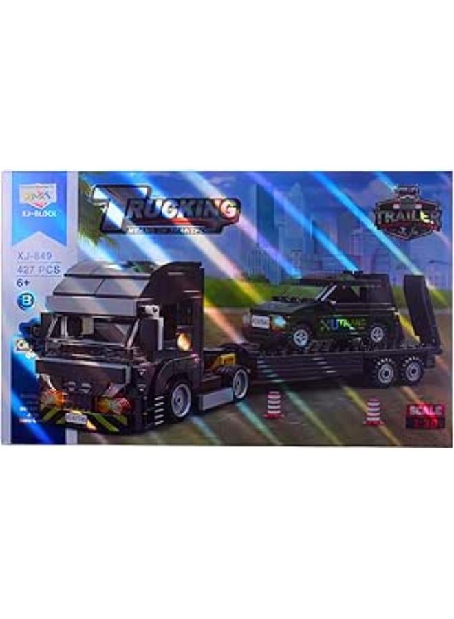 شاحنة المدينة 427 قطعة سوداء