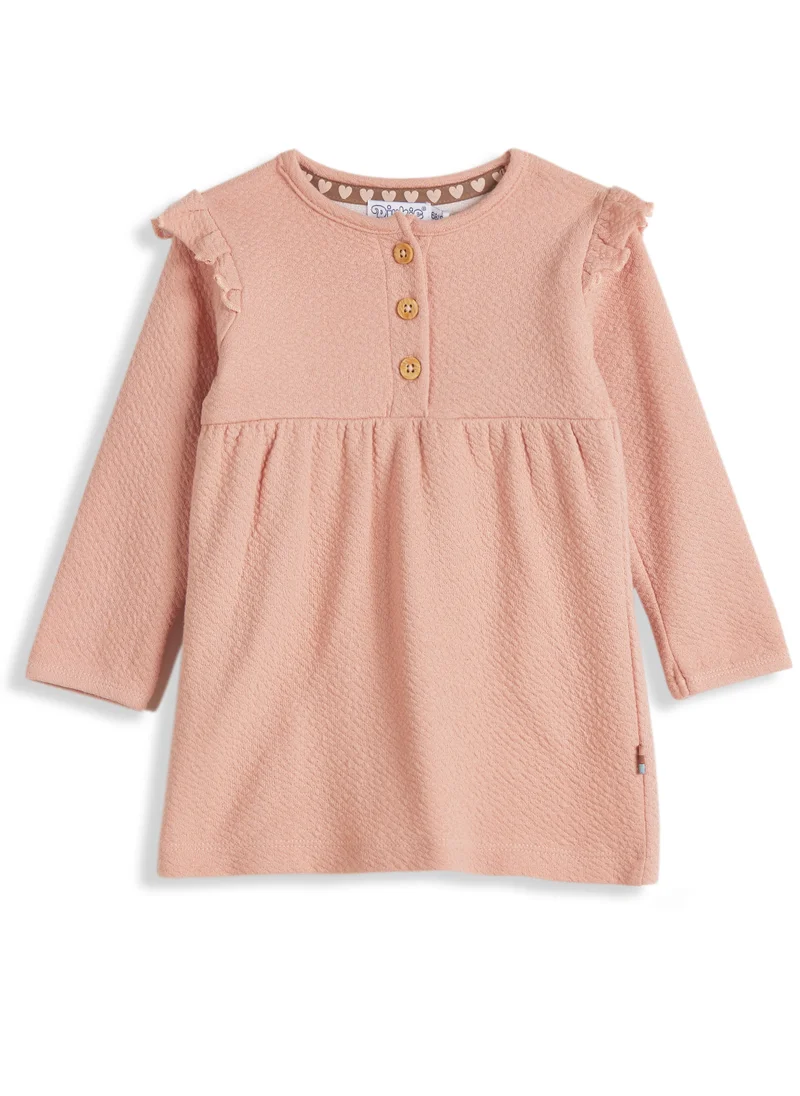 Dirkje Dirkje Dusty Pink Long Sleeve Dress