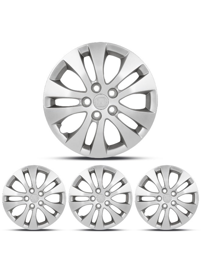 Honda 16 Inch Wheel Cover Set for Honda Accord 2016–2017 (Model 2K-HD-1702) – High-Quality ABS Fiber Hubcap Replacement, OEM Style Design, Durable Anti-Fade Finish, Secure Retention Ring, Easy Installation, Strong & Long-Lasting Car Rim Protection – Set of 4 - Image 5