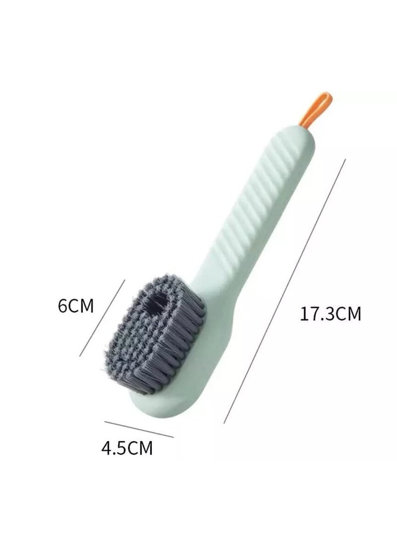 HEXABEX - Multipurpose Long Handle Brush for Shoes, Bathtub, Tiles, Walls, Countertops - Image 1