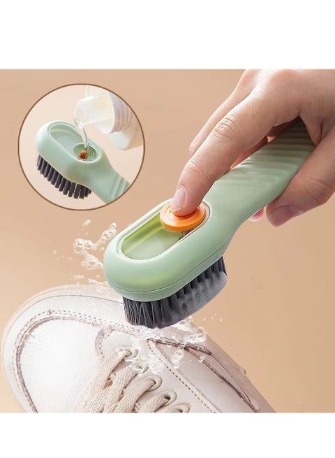 Multipurpose Long Handle Brush for Shoes, Bathtub, Tiles, Walls, Countertops