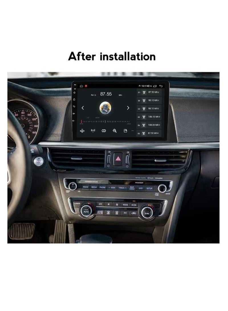 [8-Core 4+64G] Android 12 Car Stereo for KIA Optima 4 JF 2015-2020, 10.1" Touchscreen Radio with Wireless Carplay and Android Auto, Bluetooth, GPS Navigation, WiFi, Multimedia Player, FM/RDS, Backup Camera - Image 3