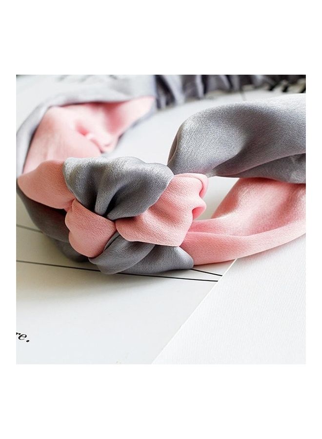 نيبمينينت ربطة رأس مطاطية أنيقة بتصميم عصري بسيط مزين بعقدة فيونكة متقاطعة للنساء متعدد الألوان - Image 3