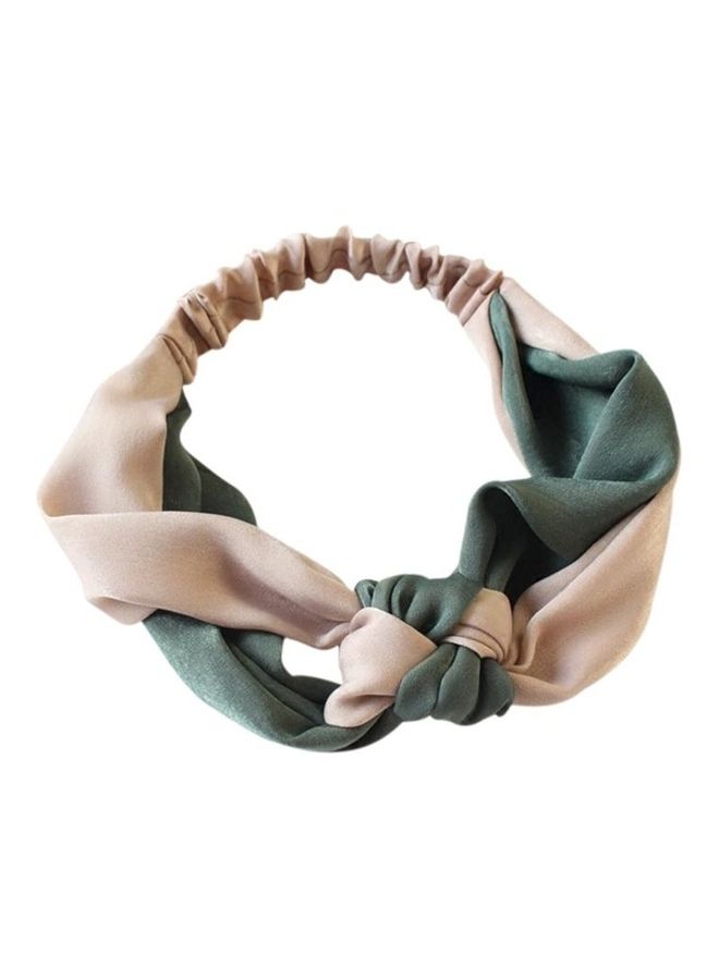 نيبمينينت ربطة رأس مطاطية أنيقة بتصميم عصري بسيط مزين بعقدة فيونكة متقاطعة للنساء متعدد الألوان - Image 2