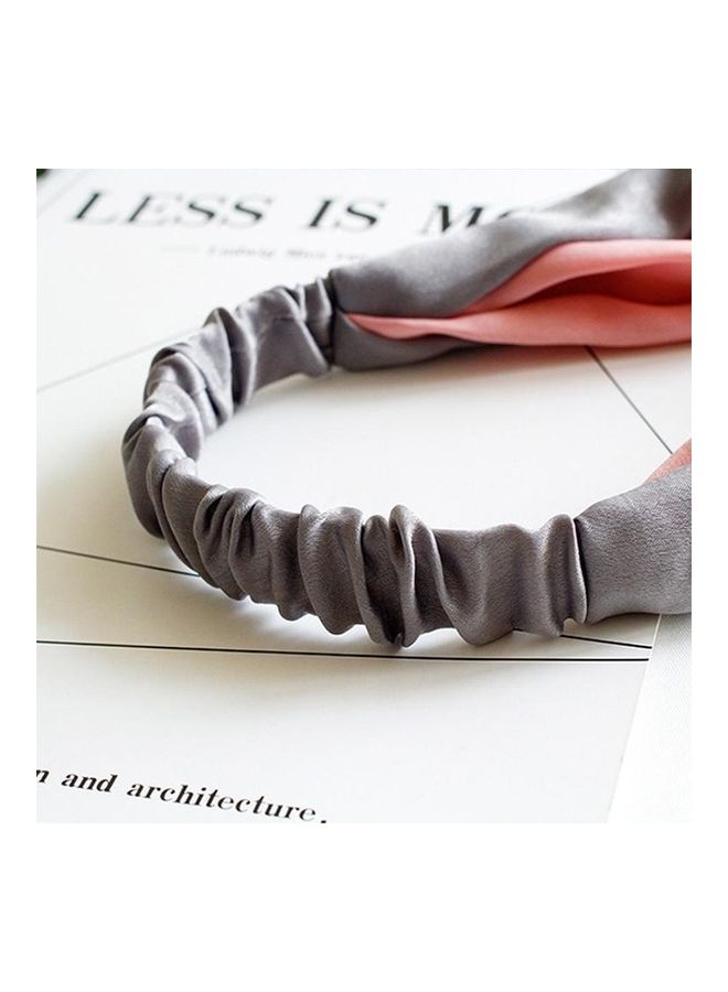 نيبمينينت ربطة رأس مطاطية أنيقة بتصميم عصري بسيط مزين بعقدة فيونكة متقاطعة للنساء متعدد الألوان - Image 4