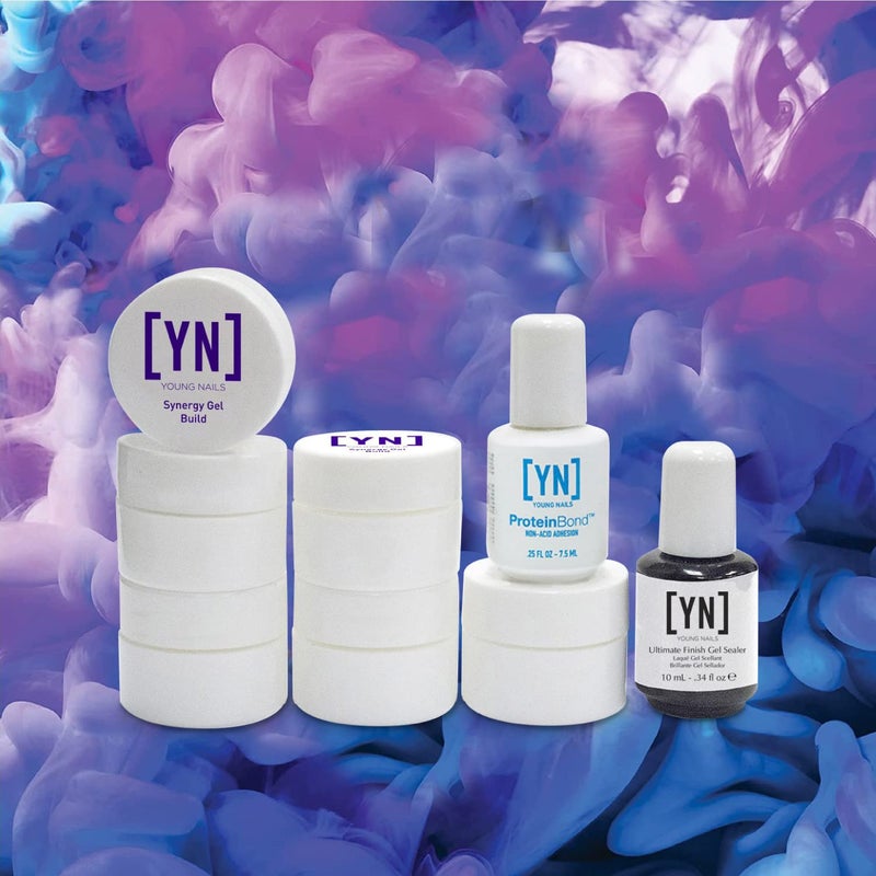 Young Nails False Nail Trial Synergy Gel Kit - Image 3