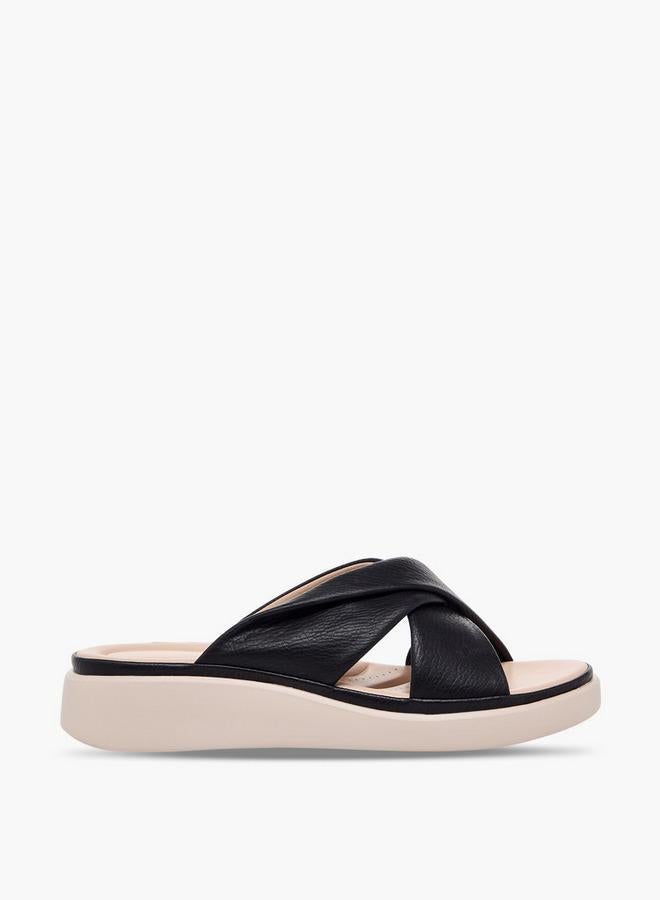 Le Confort Women Cross Strap Wedge Sandals - Image 1