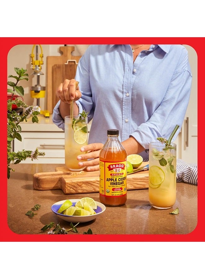 Bragg Organic Apple Cider Vinegar with the Mother - 1 gal (128 fl oz) - Raw and Unfiltered - Image 5