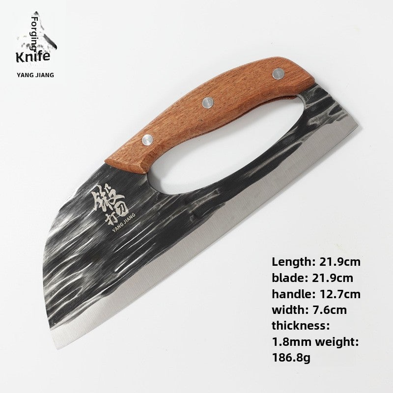 forged kitchen knife kitchen knife chef special kitchen knife sharp labor-saving knife slicing knife light ladies kitchen knife(Labor-saving full-edged kitchen knife) - Image 1