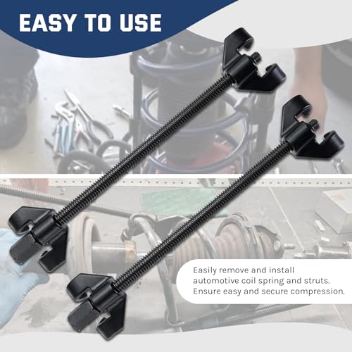 DASBET 14" Coil Spring Compressor Tool Suspension Strut Remover Installer Kit Macpherson Coil Spring Compressor - Image 5
