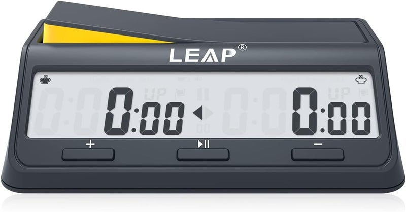 LEAP Chess Clock Digital Timer Advanced for Game and Chess Timer with Bonus & Delay Count down up Alarm - Image 2