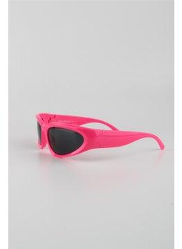 Silvio Monetti Pink Matte UV400 Filter Unisex Sunglasses G24SM9006R07  - Image 2
