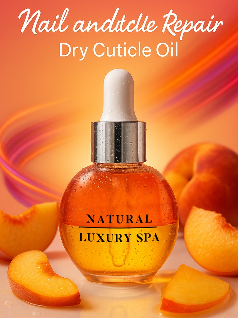 Brunson Nail and Cuticle Repair Oil 30ml Double Layer Hydrating and Nourishing Cuticle Oil with Vitamin E Salon Quality Cuticle Oil for Dry Brittle Nails and Nail Growth Quick Absorbing and Non Greasy - Image 4