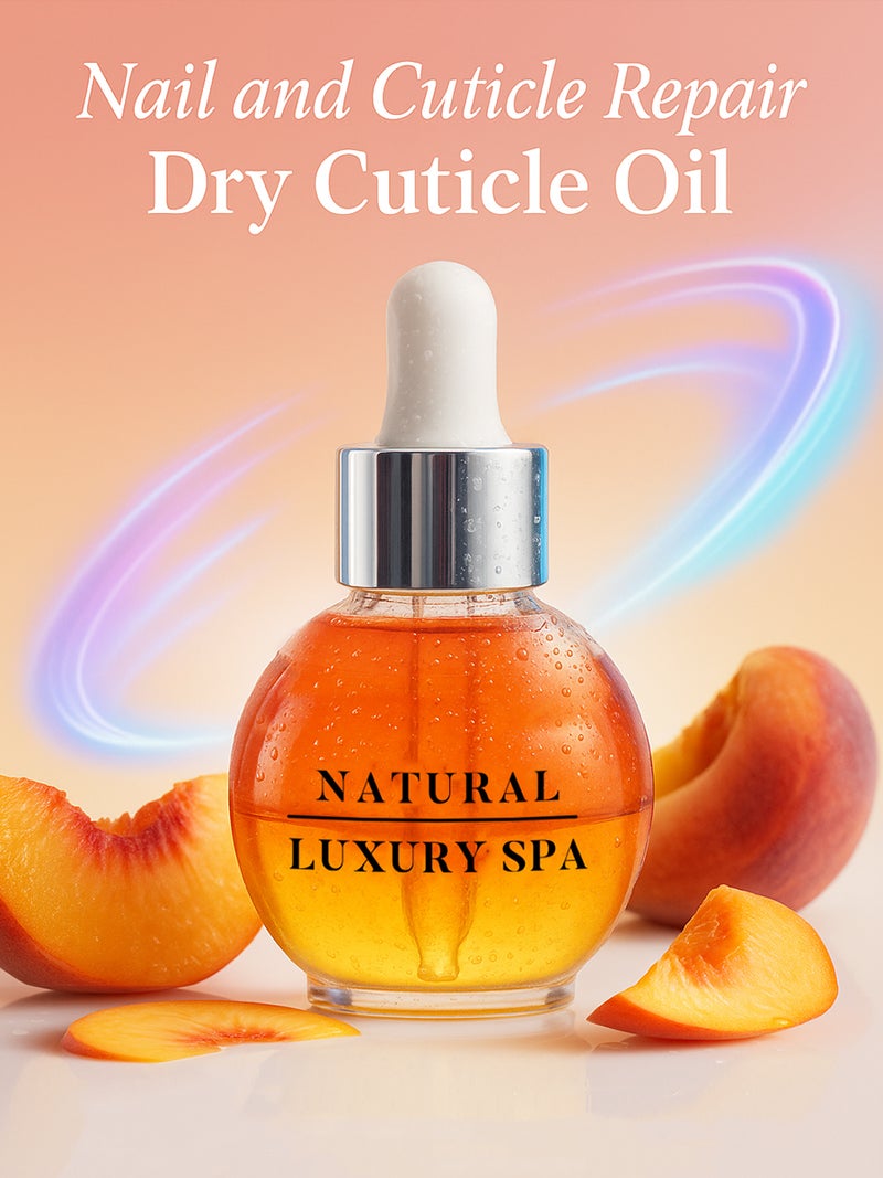 Brunson Nail and Cuticle Repair Oil 30ml Double Layer Hydrating and Nourishing Cuticle Oil with Vitamin E Salon Quality Cuticle Oil for Dry Brittle Nails and Nail Growth Quick Absorbing and Non Greasy - Image 3