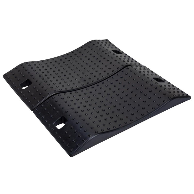 GarfatolRv Rubber Tire Saver Ramps 2 Pack Durable AntiSlip Pads for Car Tire Lifting Tool and Flat Tire Parking Stopper for Garage Easy to Store