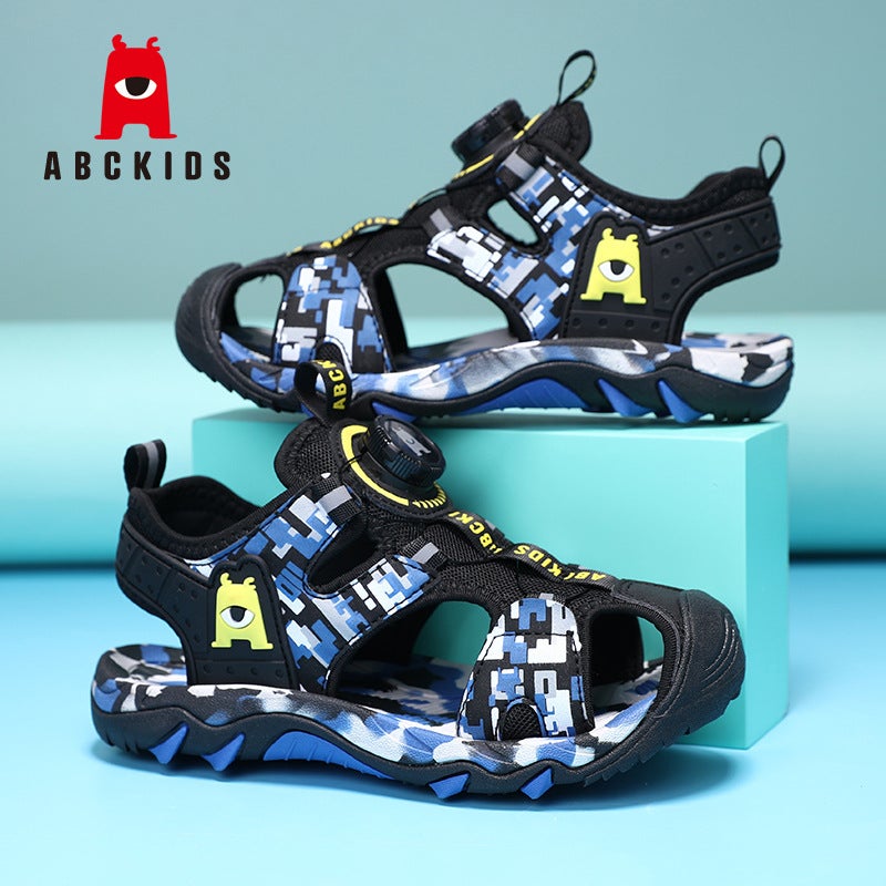 Abckids Children'S Shoes Girls Children'S Outdoor Beach Shoes Big Kids Girls Knob-Toed Sandals - Image 3