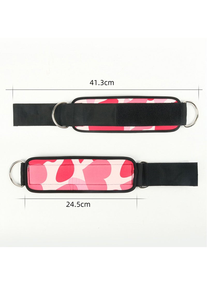 Rock Pow Ankle Strap for Cable Machine Gym Ankle Cuff for Kickbacks Leg Extensions Glute Workouts Booty Hip Abductors Exercise for Women and Men  - Image 5