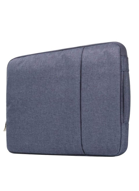 Laptop Sleeve Bag Compatible with MacBook Air 13 inch A2337 M1 A2179 A1932 2018-2022/Pro 13 M2 M1 A2338 A2251 A2289 A2159 A1989 A1706 A1708, Polyester Vertical Case with Pocket BLACK