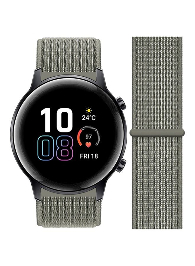 Perfii Replacement Band For Honor MagicWatch 2 42mm Spruce Fog - Image 2