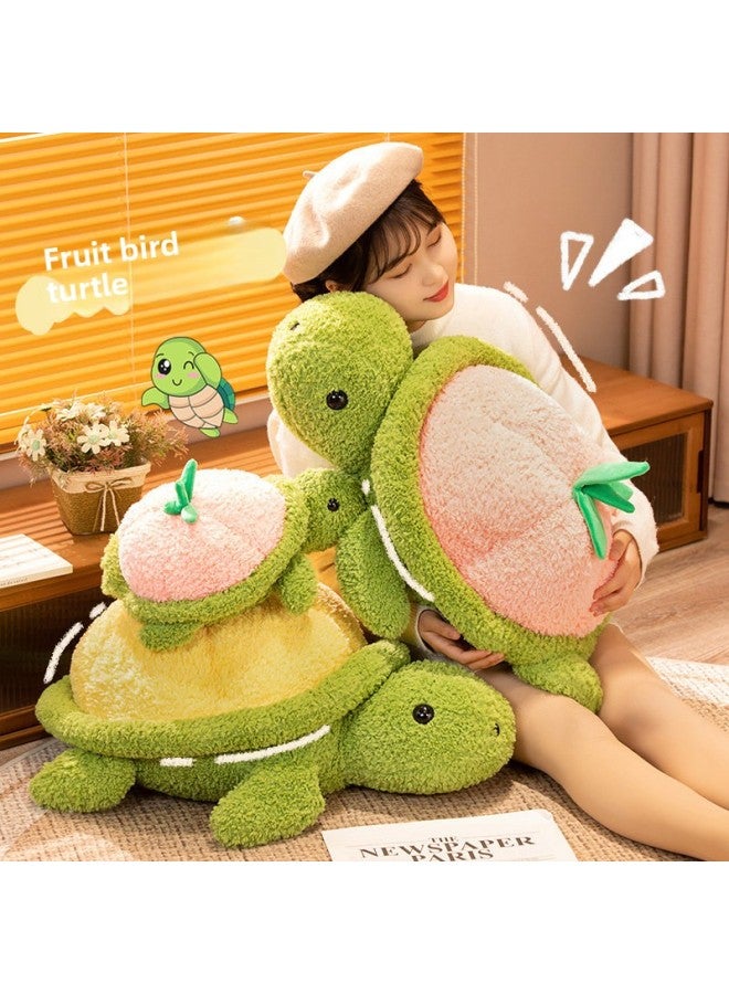 Fruit Turtle Fabric Home Animal Series Floor Mat Cushion Tatami Bay Window Flower Mat Thickened Floor Mat-Color:Pink-Height:60cm