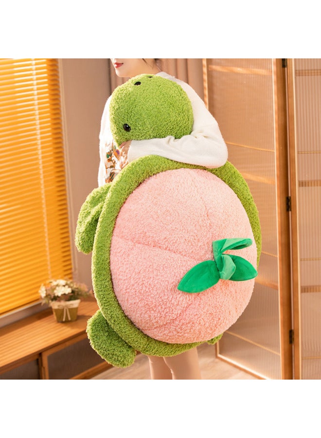 Fruit Turtle Fabric Home Animal Series Floor Mat Cushion Tatami Bay Window Flower Mat Thickened Floor Mat-Color:Pink-Height:60cm