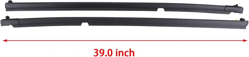 PHEZEN Left & Right Side Window Door Trim Strip for 1992-1995 Honda Civic EG6 - Image 5