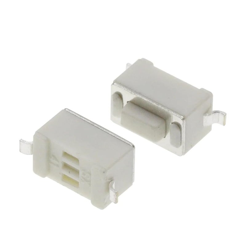 Bulk White Button 2Pin SMD Tact Switch DC12V 50mA 3X6X4 3mm Push Button Touch Switch - Image 4