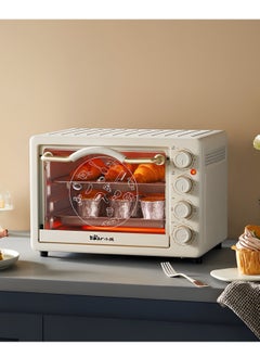 20L Mini Electric Portable Toaster Oven With Built-In Light 3Layer Small Automatic Home Baking Independent Temperature Control Convection Countertop Oven(3Pin Au/Cn Plug)